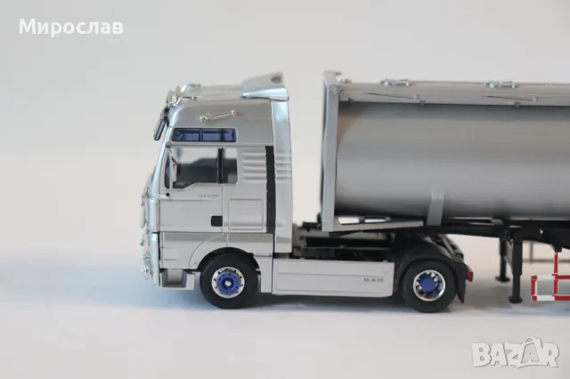 AMW 1:87 H0 MAN TGA СИЛОЗ ЦИСТЕРНА КАМИОН TIR МОДЕЛ ВЛЕКАЧ, снимка 2 - Колекции - 50029101