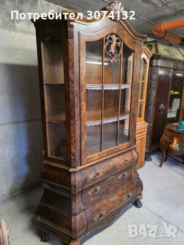 Витрина в стил Чипъндейл, снимка 3 - Секции и витрини - 54208132