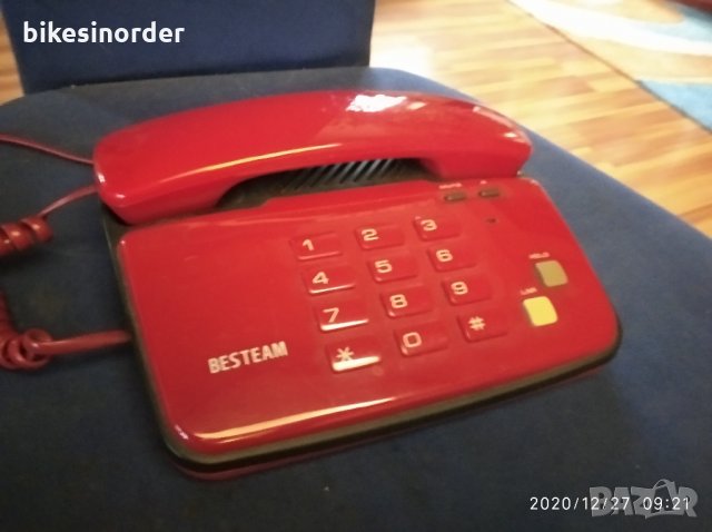 Besteam  домашен стационарен телефонен апарат, снимка 1 - Стационарни телефони и факсове - 31231097