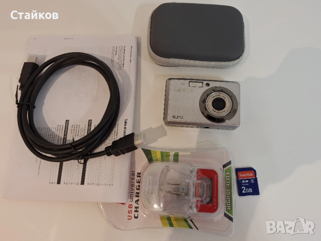 Цифров фотоапарат SAMSUNG DIGIMAX ES-55, снимка 2 - Фотоапарати - 52797679