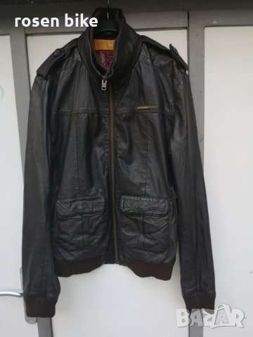 '' Superdry''оригинално кожено яке ХХЛ размер