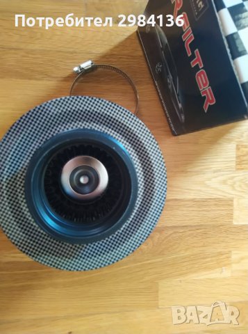 Спортен въздушен филтър 75мм, снимка 3 - Аксесоари и консумативи - 37507396