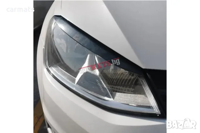 Вежди за фарове за VW Golf 7 (2014–2019) - черен гланц