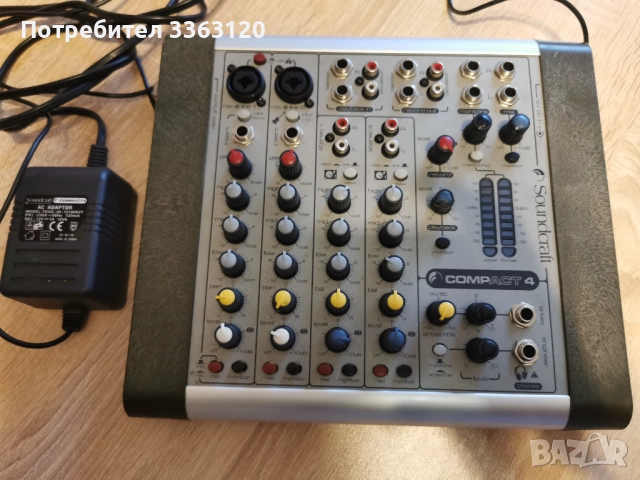 Soundcraft compact 4 пулт