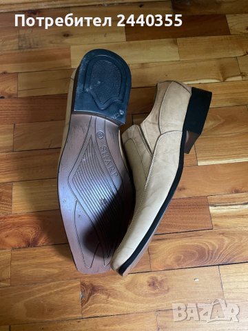 Мъжки обувки естествена кожа, снимка 8 - Спортно елегантни обувки - 36842154
