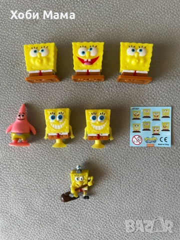 Спондж Боб Квадратни гащи Играчки от пудинг яйца