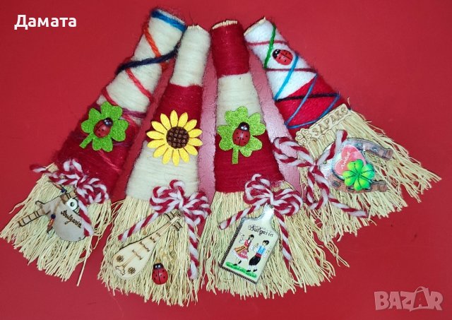 Мартенички и мартенски декорации , снимка 11 - Декорация за дома - 43942312