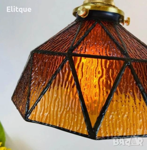 Полилей единичен Vitrage, E27, Amber,Blue или Прозрачно, снимка 6 - Други - 52853774