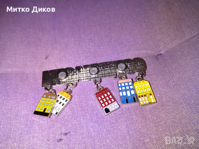 	магнит нов метален Копенхаген, снимка 2 - Колекции - 52902982