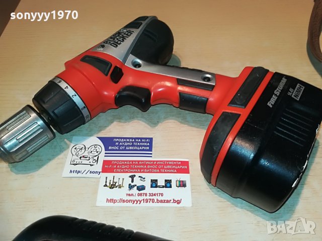 black & decker ВИНТОВЕРТ charger-внос швеицария, снимка 8 - Винтоверти - 29186830