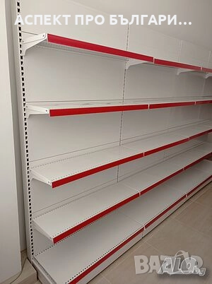 Крайстенен стелаж Н/185, 40/4*30, снимка 4 - Стелажи и щандове - 52157598