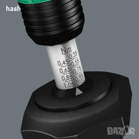 Динамометрична отвертка WERA 0,3-1,2 Nm 1/4“ 7400, снимка 6 - Отвертки - 51329532