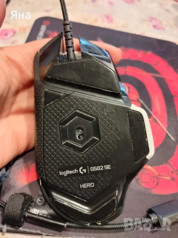 Геймърска мишка Logitech G502 HERO SE, снимка 4 - Клавиатури и мишки - 54123915