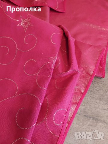 Красива огнено червена покривка 175/185см., снимка 6 - Декорация за дома - 42218889