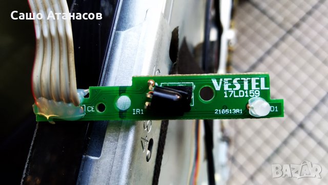 TOSHIBA 48L5435DG със счупена матрица ,17IPS20 ,17MB95M ,17WFM03 ,VES480UNVS-3D-M01 ,GE010RF1-V1.0, снимка 15 - Части и Платки - 30447974