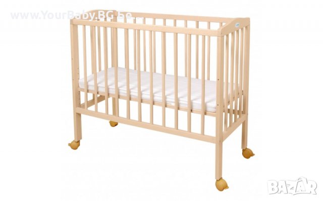 Детско Странично Легло 2в1 тип Next to Me с Матрак и Аксесоари 11 - Цвят Натурал, снимка 3 - Кошарки - 36628502