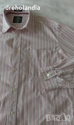 Мъжка раирана риза H&M - M / L, снимка 2 - Ризи - 48932765