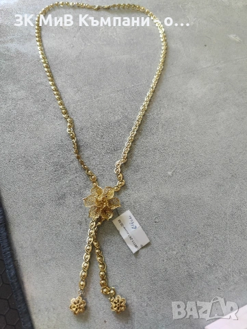 Златно колие 20.58гр 14к 64см , снимка 3 - Колиета, медальони, синджири - 54180784