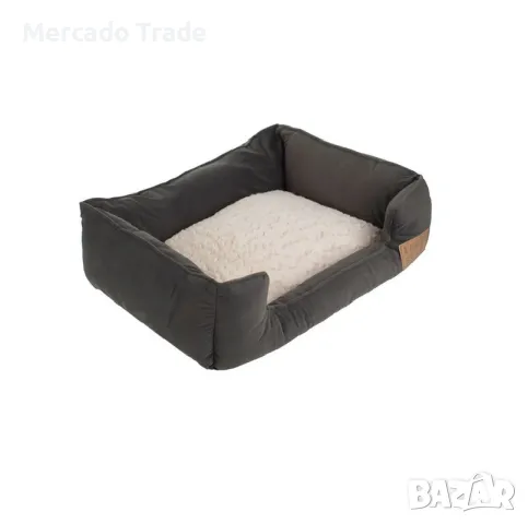 Легло за домашни любимци Mercado Trade, Правоъгълно, Сиво с бяло, снимка 2 - За кучета - 48489239