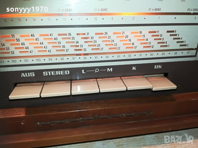 nordmende fidelio tube STEREO receiver-switzerland, снимка 7 - Ресийвъри, усилватели, смесителни пултове - 29494689