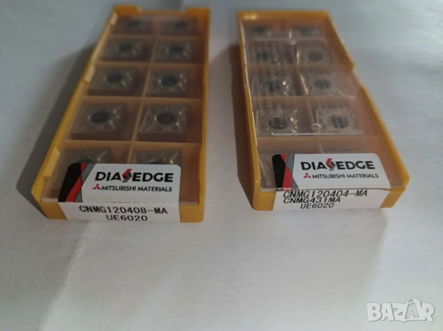 Комплект от 10 броя стругарски пластини CNMG120404, CNMG120408 MA UE6020, снимка 3 - Стругове - 53911045