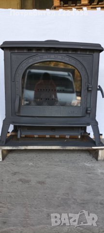 Чугунена печка на твърдо гориво /111 #/, снимка 2 - Печки, фурни - 37855334
