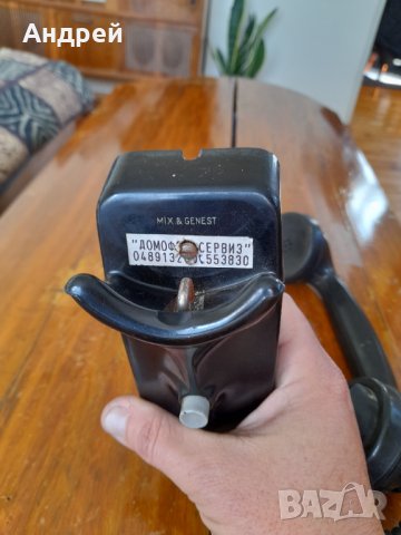 Стар домофон Mix&Genest, снимка 5 - Антикварни и старинни предмети - 32137760