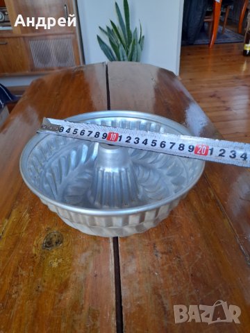 Стара алуминиева форма за кекс #8, снимка 3 - Други ценни предмети - 38244635