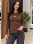 Miu Miu Дамска Блуза С Дълъг Ръкав Миу Миу - Различни Цветове Код I_73, снимка 5
