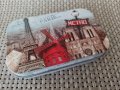метална ретро кутийка Париж, Франция, снимка 1 - Други - 39159235