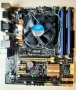 Asus дъно+процер, охладител и памет, снимка 1