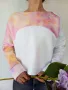 Къса ръчно рисувана блуза , снимка 4