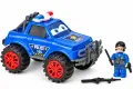Полицейски комплект ActionMaxx – джип 24 см, фигурка и аксесоари, снимка 2