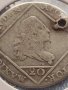 Сребърна монета 20 кройцера 1772г. Максимилиан Йозеф Амберг Бавария 13726, снимка 3