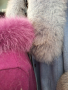 Продавам палта от алпака с яка от естествен косъм , снимка 6