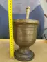 Голям стар бронзов хаван, снимка 2