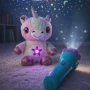 Плюшена играчка нощна лампа 2 в 1 + фенер проектор звездно небе , снимка 1