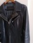Дамско кожено яке тъмносиньо, снимка 4