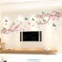 Птички на вишнев клон самозалепващ стикер лепенка за стена декор украса, снимка 4