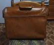 Кожена чанта тип куфар , снимка 3