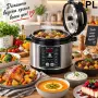 Мултикукър SilverCrest MES6817 10 в 1, 6 литра, 1050W Код P3001, снимка 3