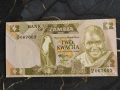 Банкнота - Замбия - 2 квача UNC | 1980 - 1987г., снимка 1