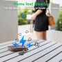 Нов комплект Bluetooth тракер 4 броя Apple Find My iOS IP67 за ключове багаж, снимка 4