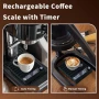 Мини везна за кафе JUELICH с таймер, акумулаторна везна за еспресо, точна везна 2 кг/0,1 гр, снимка 3