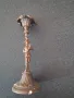 Меден свещник с фигура, снимка 1