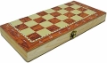 Дъска за шах, дъска за табла, голяма 48х48см, дървена шахматна дъска за табла и дама, Шахмат, Игра, снимка 3