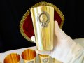 Месингова чаша Крал на кеглите,боулинг от 1971 г. , снимка 1 - Антикварни и старинни предмети - 37368448