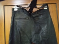 Мото Панталон AJS 100% Естествена Кожа с Тиранти Размер 54 Внос от Германия, снимка 12
