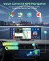 Нова Безжична автомобилна стерео уредба за Apple CarPlay Android Auto с резервна камера, снимка 3