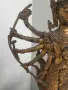 Shiva on Nandi 43см-4кг/стара азиатска/индийска бронзова фигура бог Шива язди бикът Нанди, снимка 10